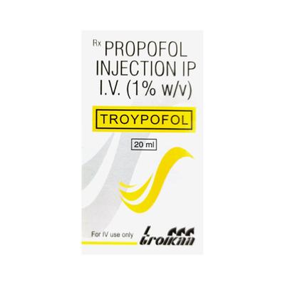 Troypofol Injection 20ml - Anaesthesia General