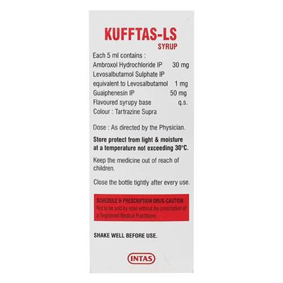 KUFFTAS LS Syrup 100ml - Cough And Cold-Cou