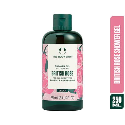 The Body Shop Shower British Rose 250ml - Shower Gels & Body Wash