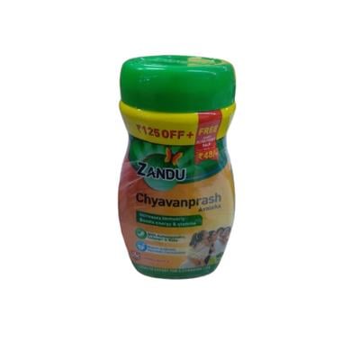 Zandu Chyavanprash Avaleha 900gm (free 8ml Zandu Ultra Power Balm) - Chyawanprash