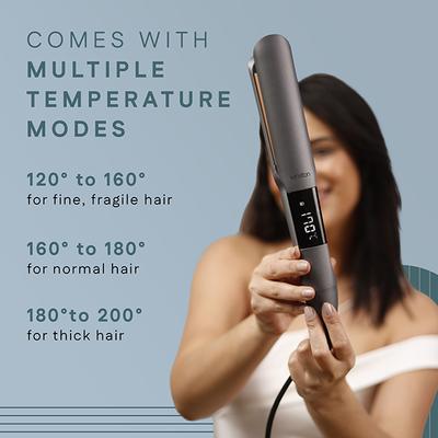 Winston Hair Crimper with Adjustable Temperature -Perfect for All Hair Types - 1 Year Warranty 500 gm - Multi-Stylers