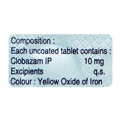 Solzam 10mg Tablet 10'S - Anxiety-Anx