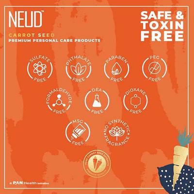 NEUD Carrot Seed Premium Hair Conditioner for Men & Women 300 ml - Conditioners