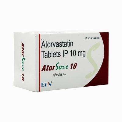 Atorsave 10mg Tablet 15'S - High Cholesterol-Dys