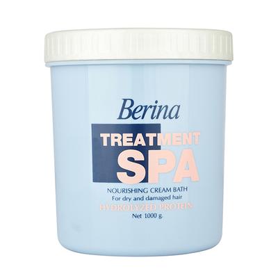 Berina Hair Treatment Spa Nourishing Cream Bath Hydrolyzed Protein 1000gm - Hair Treatment
