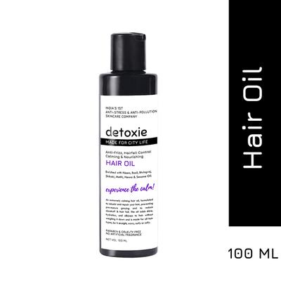 Detoxie Anti-Frizz, Hairfall Control, Nourishing Hair Oil 100 ml - Hair Oils