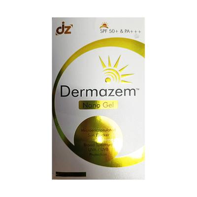 DERMAZEM SPF 50+ PA +++ Nanogel 50g - Sun Protectors-Emo