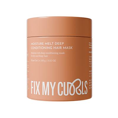 Fix My Curls Moisture Melt Deep Conditioning Hair Mask with Maracuja Oil, Banana Extract and Shea Butter 150 gm - Hair Sets & Kits