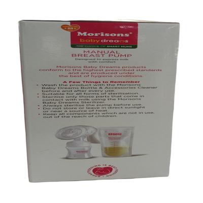 Morisons Baby Dreams Manual Breast Pump - Premium 1's - Feeding & Nursing