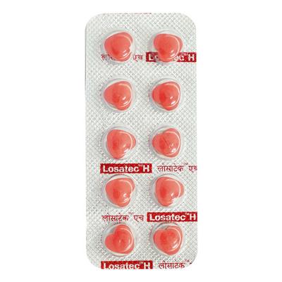 Losatec H Tablet 10'S - Hypertension-Ang