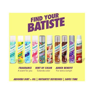 Batiste Dry Shampoo HAPPY 90S 200 ml - Dry Shampoos & Conditioners