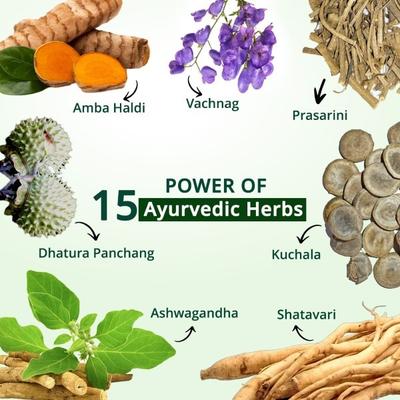 Vansaar 45+ Rhuma Care Massage Oil 50 ml - Pain Relief (Ayush)