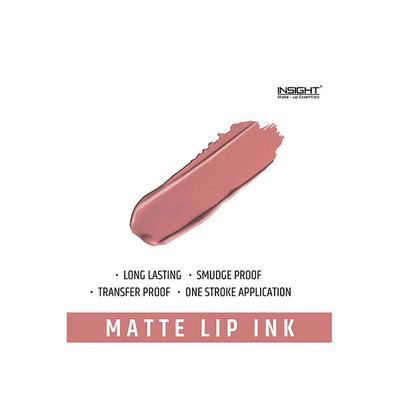 Insight Cosmetics Make-Up Essential Matte Lip Ink- Boujee 23 4gm - Liquid Lipsticks