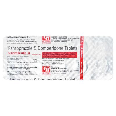 CLEMIZOLE D Tablet 10's - Ulcer/Reflux/Flatulence-Aaa