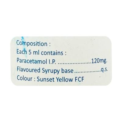METACIN 120 Oral Suspension 60ml - Fever-Non