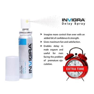 Invigra Delay Spray 12 gm - Intimate Spray