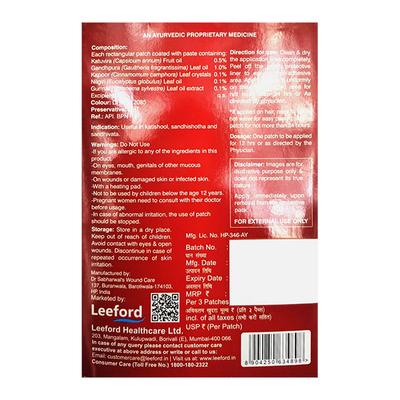 QUICK RELIEF Patch 3's - Pain relief-Otd