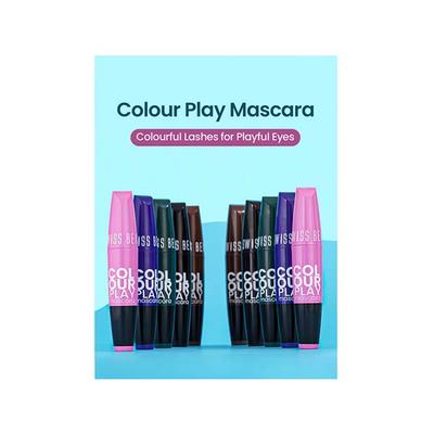 Swiss Beauty Colour Play Mascara -Green 6 ml - Mascaras