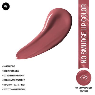 Insight Cosmetics No Smudge Lip Color - Dominican Rupublic 4 gm - Liquid Lipsticks