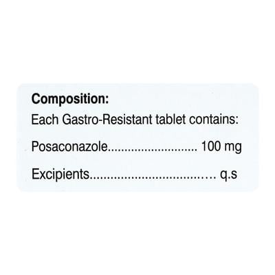 POSOXIL GR 100 Tablet 10's - Fungal Infections-Anf