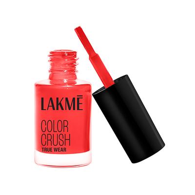 Lakme True Wear Color Crush Nail Polish, Long Lasting & Vibrant Nail Paint, 501, 6 ml - Nail Polish