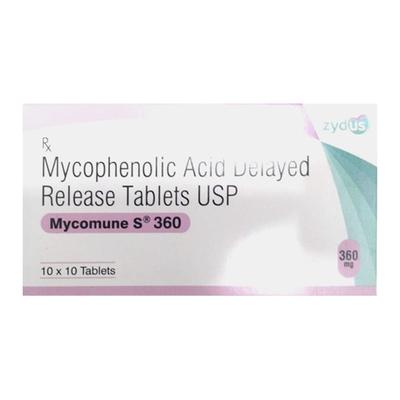 Mycomune S 360mg Tablet 10'S - Auto Immune Disease-Imm