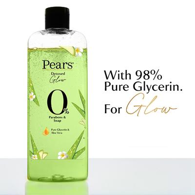 Pears 98% Pure Glycerin Detoxed Glow Body Wash 250 ml - Shower Gels & Body Wash
