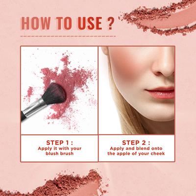 Colorbar Mattillusion Blush-Flushed Satin 4 gm - Blushes