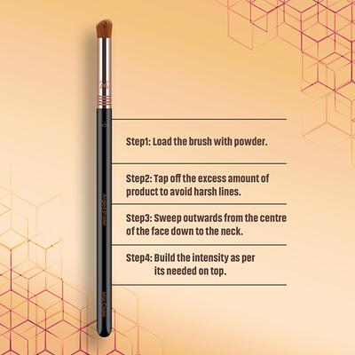 Miss Claire M29 - Angled Shader Brush (Rose Gold) 1's - Face Brush