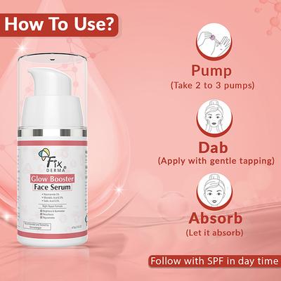 Fixderma 5 Percent Niacinamide Serum Glow Booster Face Serum 15 gm - Face Serum