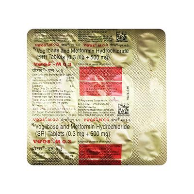 VOGS M 0.3 Tablet 15's - Diabetes-Ant