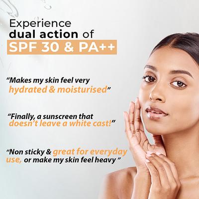 Kaya Clinic Sunblock Invisible Sunscreen Spf 30 Pa++ 50 gm - Body Sunscreen