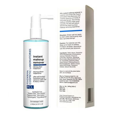 Fixderma Cosmetic Laboratories Instant Makeup Remover 200 ml - Make Up Removers