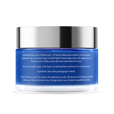 The Mom's Co. Natural Age Control Night Cream with The Power of Bakuchiol 50gm - Scrubs & Exfoliants