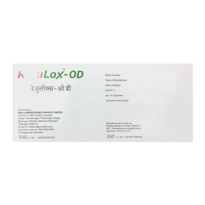 REJULOX OD GLUTEN FREE Capsule 10's - Supplements-Sup