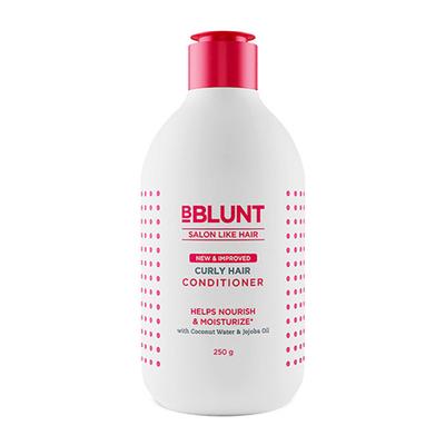BBlunt Curly Hair Conditioner Shine Tonic with Coconut Water and Jojoba Oil 250gm - Conditioners