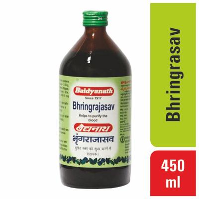 Baidyanath Nagpur Bhringrajasav Syrup 450 ml - Speciality Medicines
