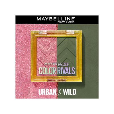 Maybelline New York Color Rivals Shadow Longwear Duo Eyeshadow Palette Urban x Wild 3 gm - Eyeliners