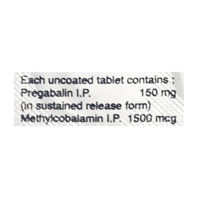 Pregeb M OD 150mg Tablet 10'S - Neuropathic Pain-Dru