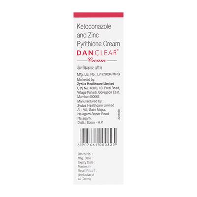 Danclear Cream 50gm - Fungal Infections-Taa