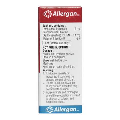 L PRED 0.5 Ophthalmic Suspension 5ml - Eye conditions-Eye