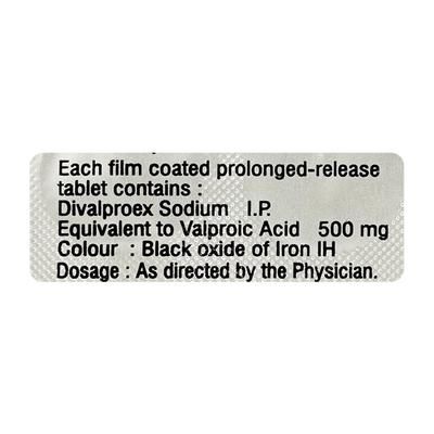 BINAPREX ER 500 Tablet 10's - Epilepsy/Convulsion-Ant