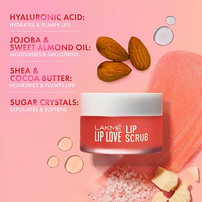 Lakme Lip Love Lip Scrub 15 gm - Lip Scrubs