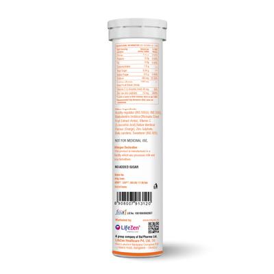 LifeZen Tuskca Natural Immunity Booster Vitamin C 1000 mg Tablet - Orange 20's - Vitamin C