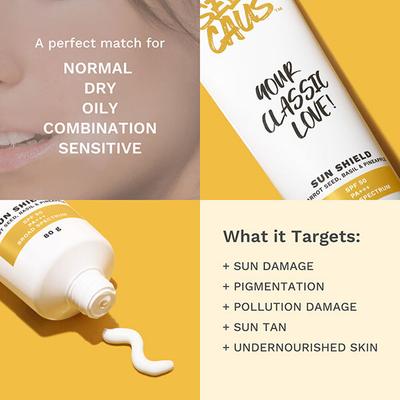 SEEKCAUS Sunscreen 80 gm - Face Sunscreen