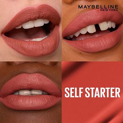 Maybelline New York Super Stay Matte Ink Liquid Lipstick, 130 Self Starter 5 ml - Lipsticks