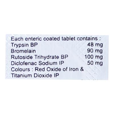 CUMBAK D Tablet 10's - Pain relief-Ant