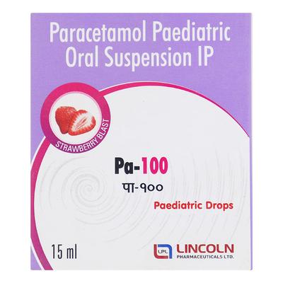 PA 100 STRAWBERRY BLAST PAEDIATRIC Drops 15ml - Fever-Ana