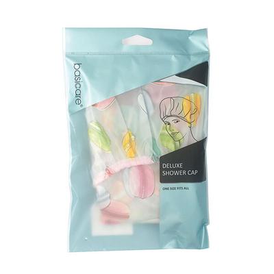 Basicare Eva Shower Cap-Macarons Design Big Size 1's - Loofahs & Sponges