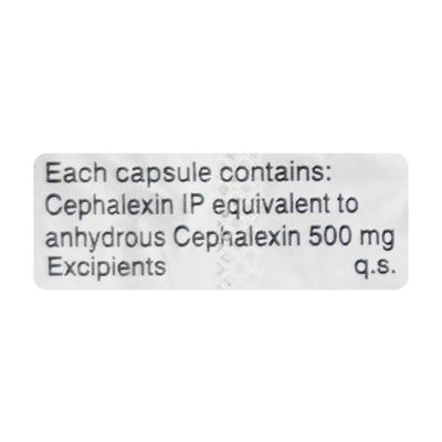 Sporidex 500mg Capsule 10'S - Bacterial Infections-Cep
